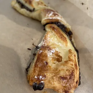 Chocolate croissant twist