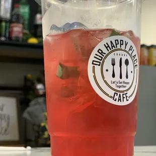 Pomegranate Basil Green Tea