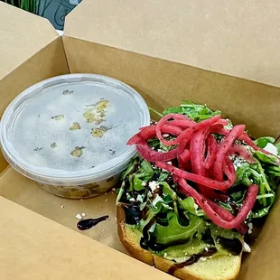 Mediterranean Avocado Toast