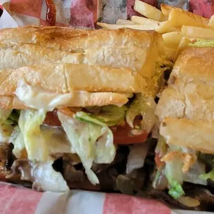 Super cheesesteak.
