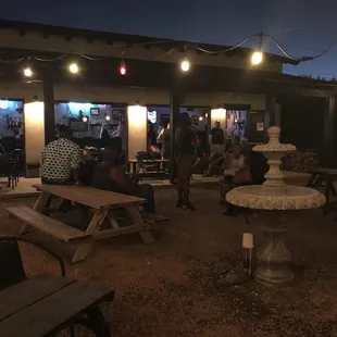 Patio area