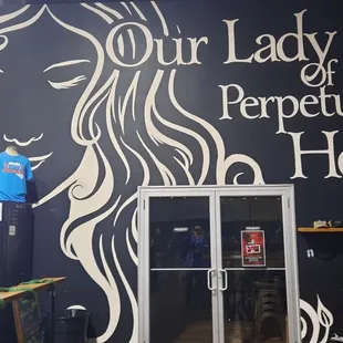 the front of the shop