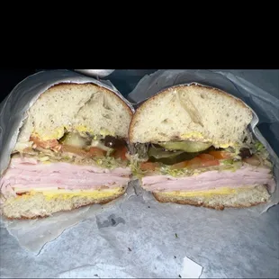 Turkey sub sandwich