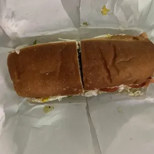 Sandwich with Meat; pepperoni.