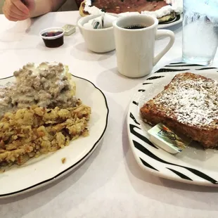 Southern Benny and French toast
