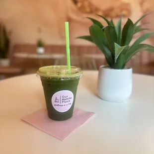 Iced Matcha tea