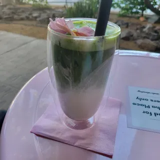 Almond Roca Matcha Latt ICED ONLY