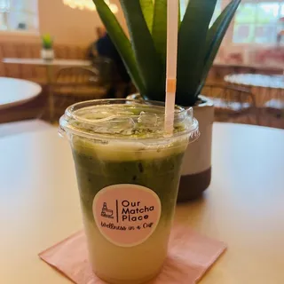 Coconut Vanilla Matcha Latt