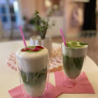 Mint Matcha Latt