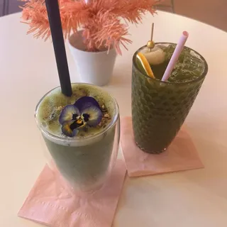 Organic Matcha Lychee Lemonade Tea