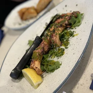 Grilled octopus