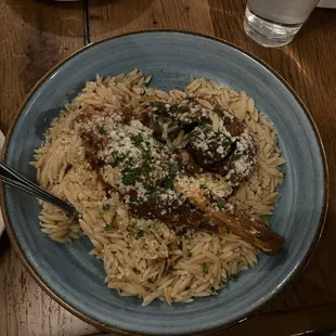Arni Giouvetsi - braised lamb over orzo