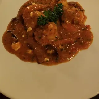 Garides Saganaki With Ouzo (Shrimp)