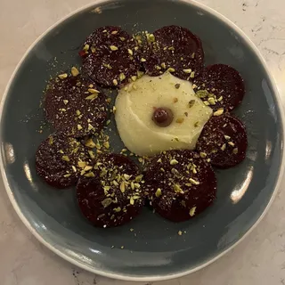 Patzaria & Pistachio Skordalia