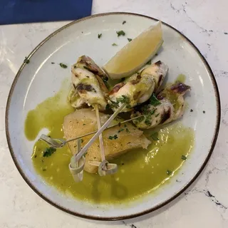 Kotopoulo Souvlaki (Chicken Skewers)