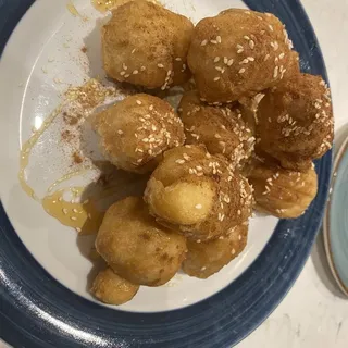 Loukoumades With Honey
