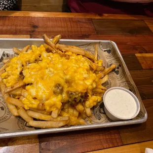 Chili Mac fries