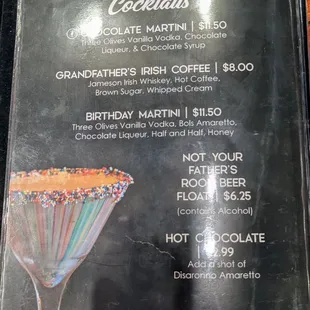 Dessert Cocktail