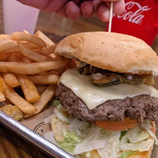 Jalapeno ranch burger