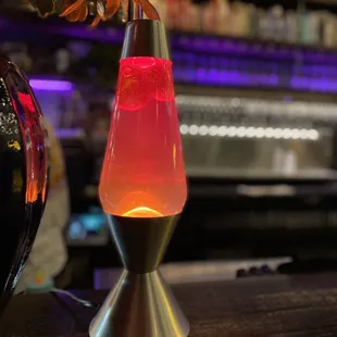 a lava lamp