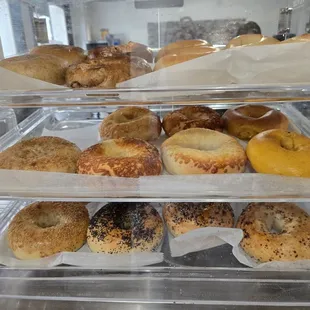Bagels brought in from New York