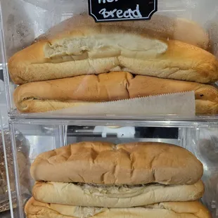 Homemade sub rolls
