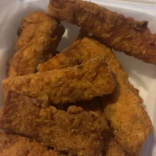 Salmon strips