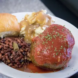 Hand stuffed Bell Peppers