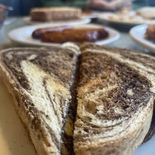Marble toast