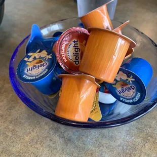 Flavored creamers
