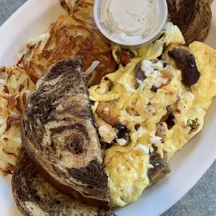 Gyro Omelette