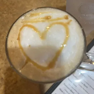 Caramel cappuccino