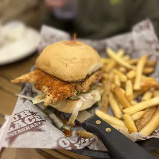 Buffalo chicken sandwich