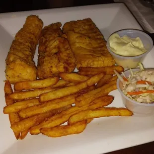 Hand Battered Cod donner