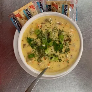 soups and chowder, chowder, food, soup