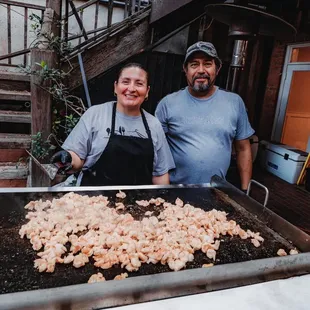 Our incredible catering team!