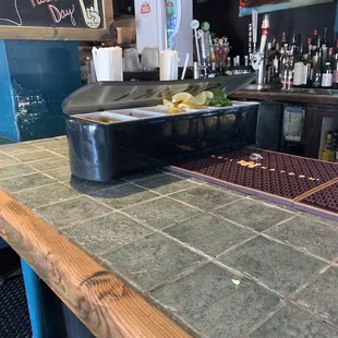 Open.  Not covered tray gnat fest