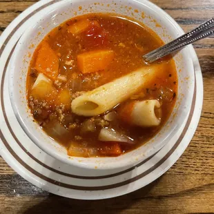 Soup that came with our meal