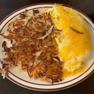 Chicken Fried Chicken Omelet
