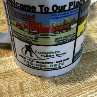 Quaint coffee cups