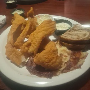 All you can eat fish plate