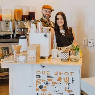 Chris &amp; Ali McColl - the founders behind OUR SPOT Coffee &amp; Goods