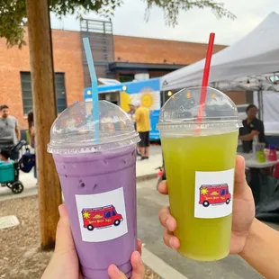 The Lumpia Truck filipino agua fresca flavors!