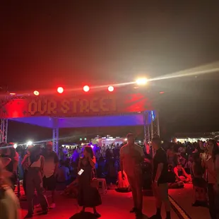 One of the food courts