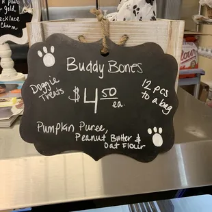 They even sell dog bones