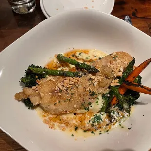 Sauteed Walleye Almondine