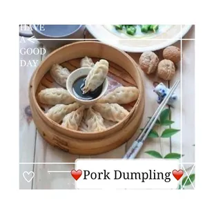 Handmade Pork Dumplings