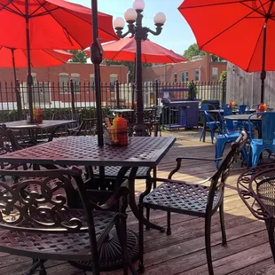 Rooftop patio