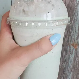 Mint Oreo shake