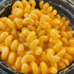 Half mac and cheese